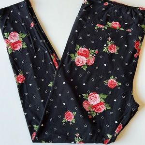 LuLaRoe TC Leggings-Valentines